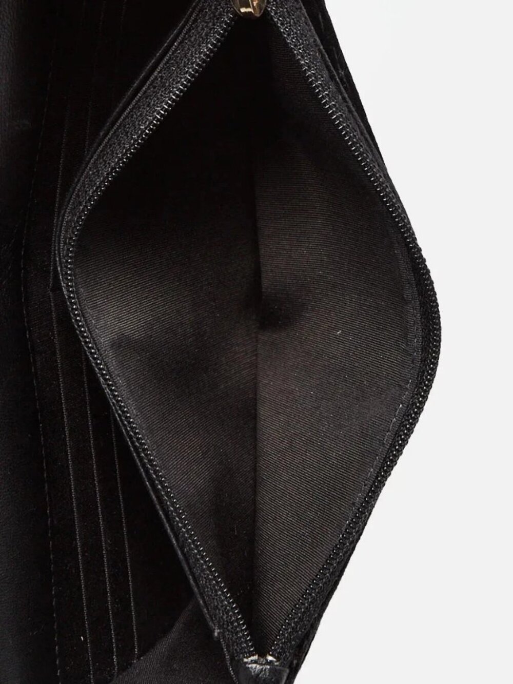 Chanel Black Quilted Velvet Boy WOC Clutch Bag - Picture 11 of 12
